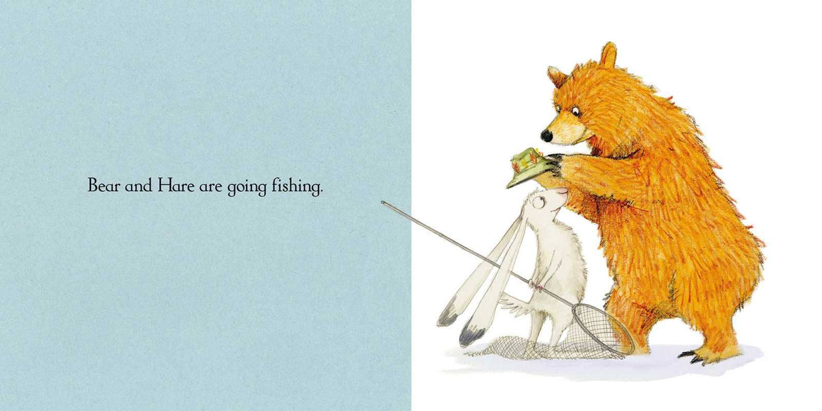 Simon & Schuster - Bear & Hare Go Fishing by Emily Gravett