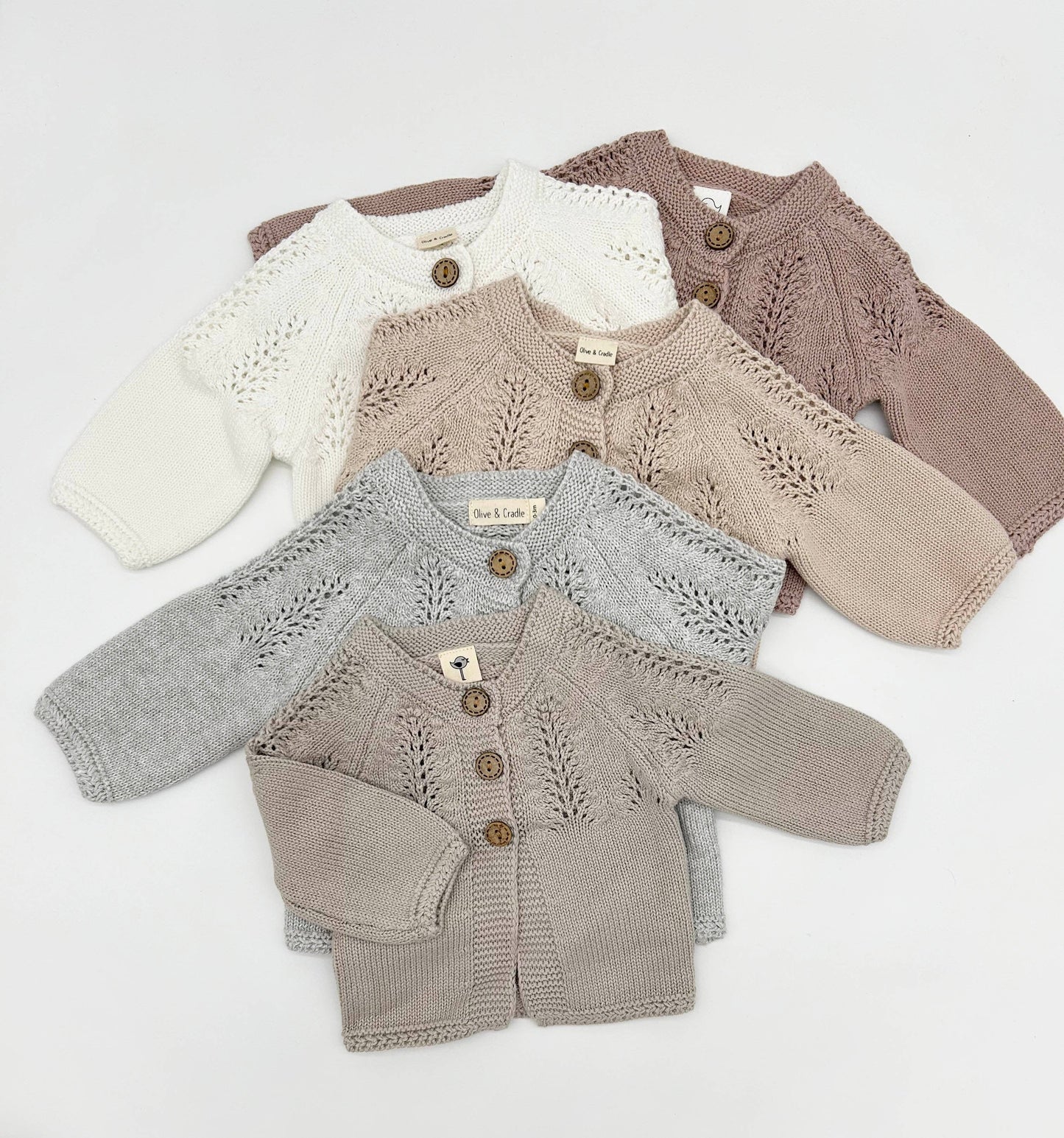 OLIVE & CRADLE - Olesya Cotton Knit Sweater