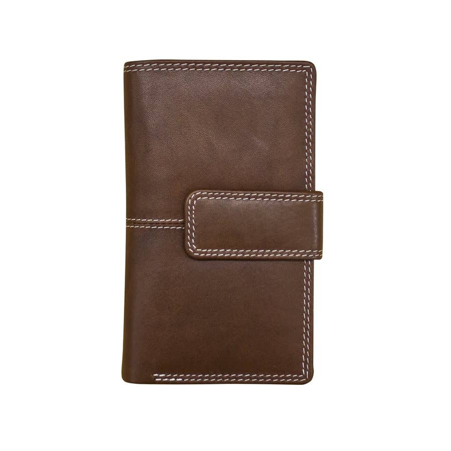 ili New York - 7826 Leather Midi Wallet