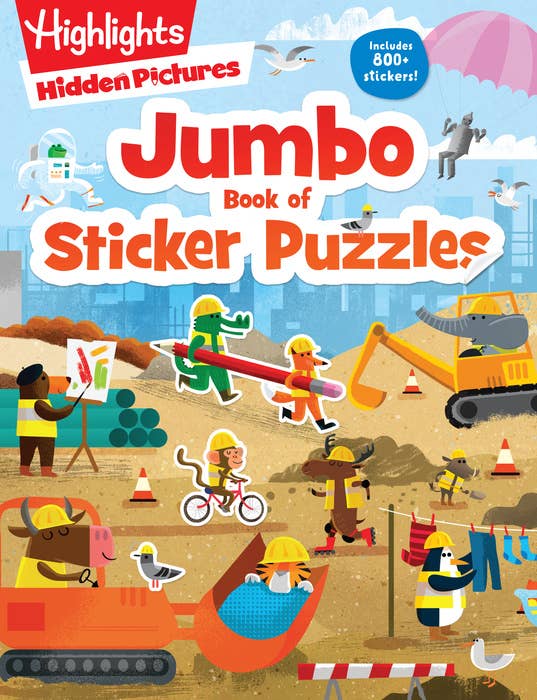 Penguin Random House LLC - Jumbo Book Sticker Puzzles