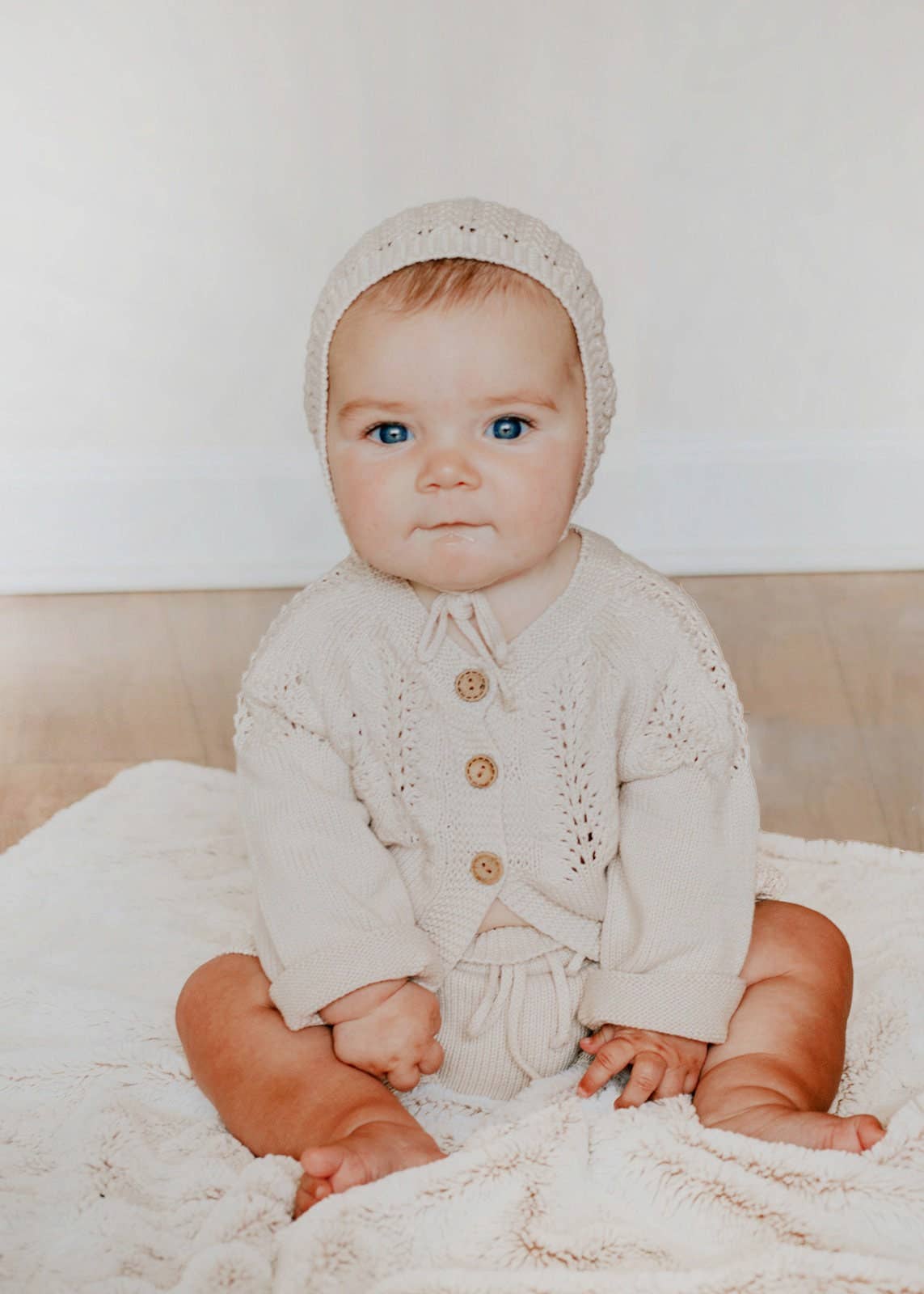 OLIVE & CRADLE - Olesya Cotton Knit Sweater