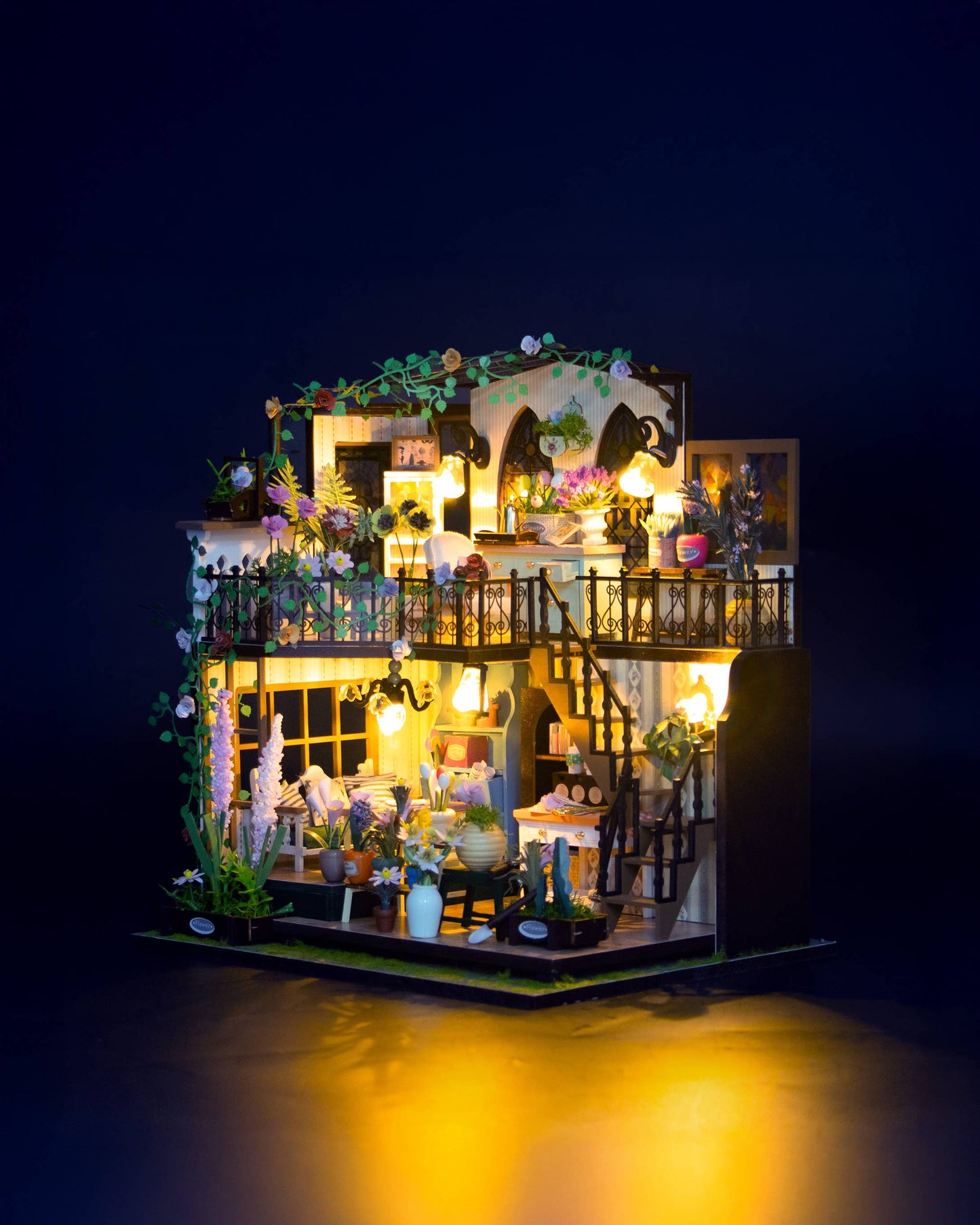 Hands Craft - DIY Miniature House Kit: Garden Loft