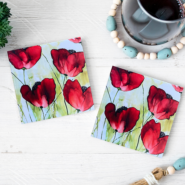 Angie Bryant Art - Sandstone Coaster