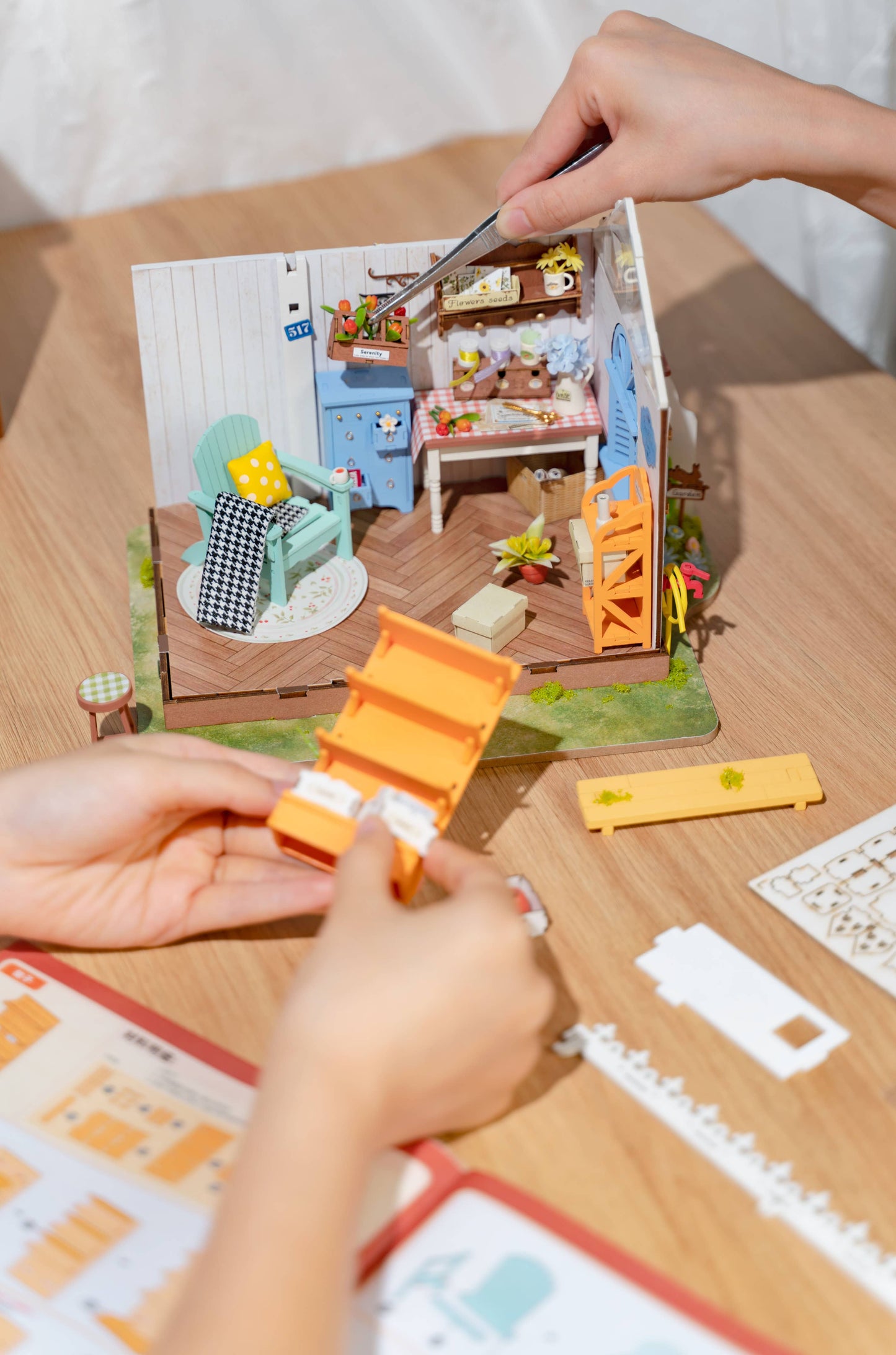 Hands Craft - DIY Miniature House Kit: Dreamy Garden House