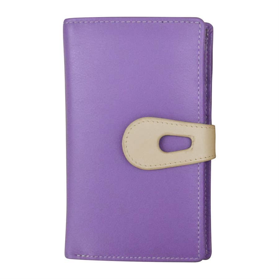 ili New York - 7817 Midi Wallet with Cut Out Tab