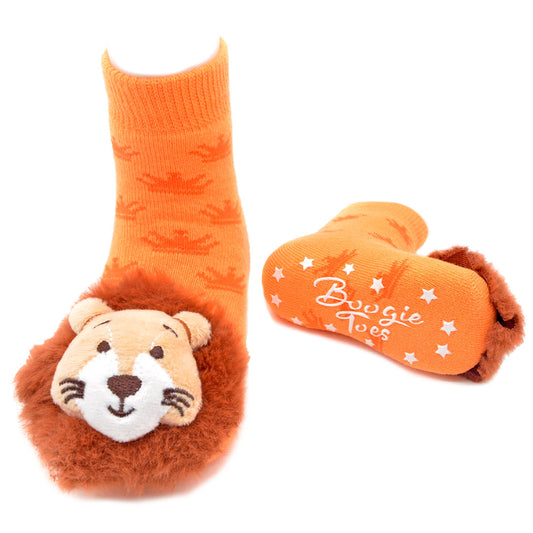 Boogie Toes - Lion Boogie Toes Rattle Socks