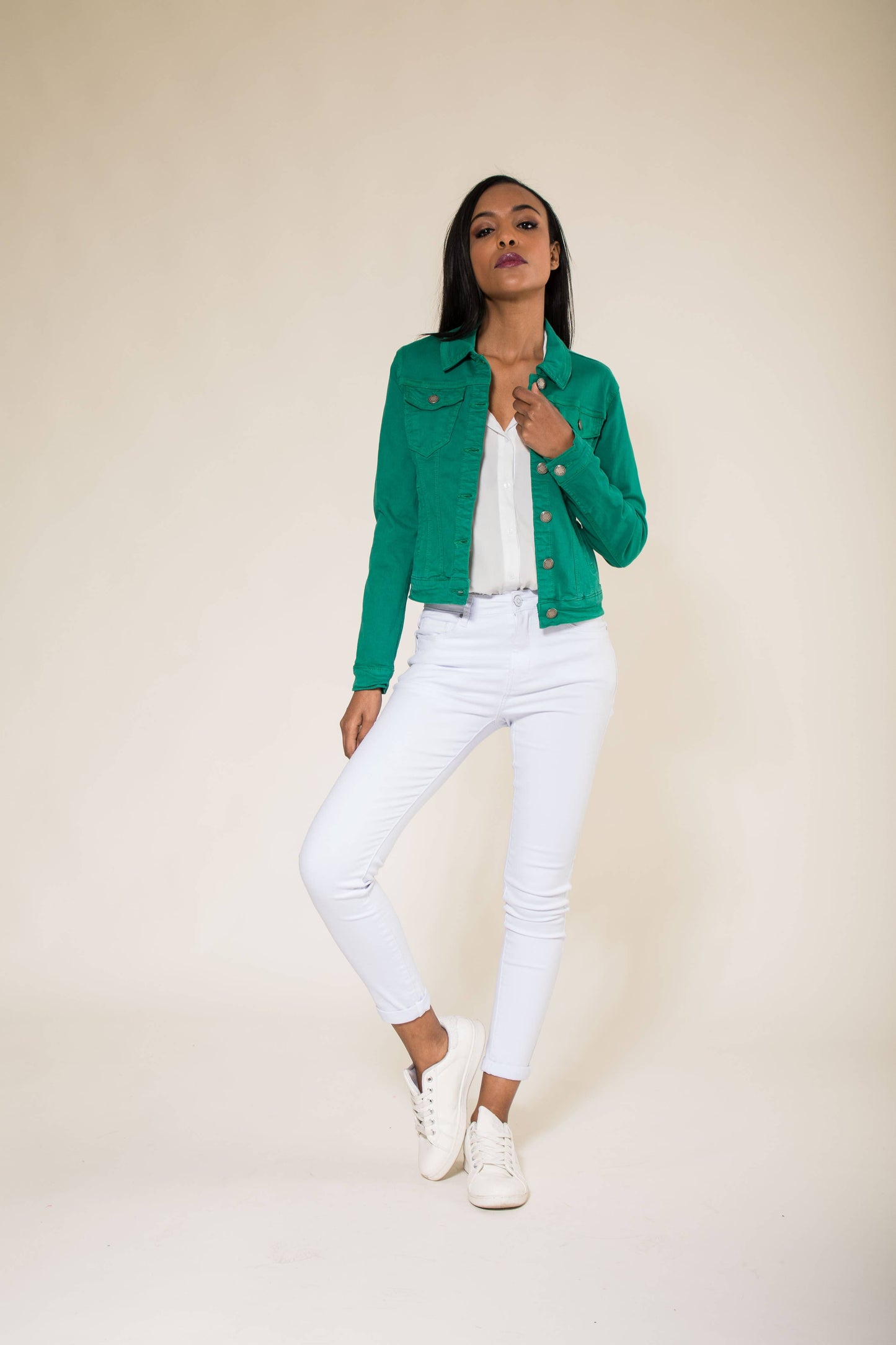 Nina Carter - Stretch fitted jacket Color J212A