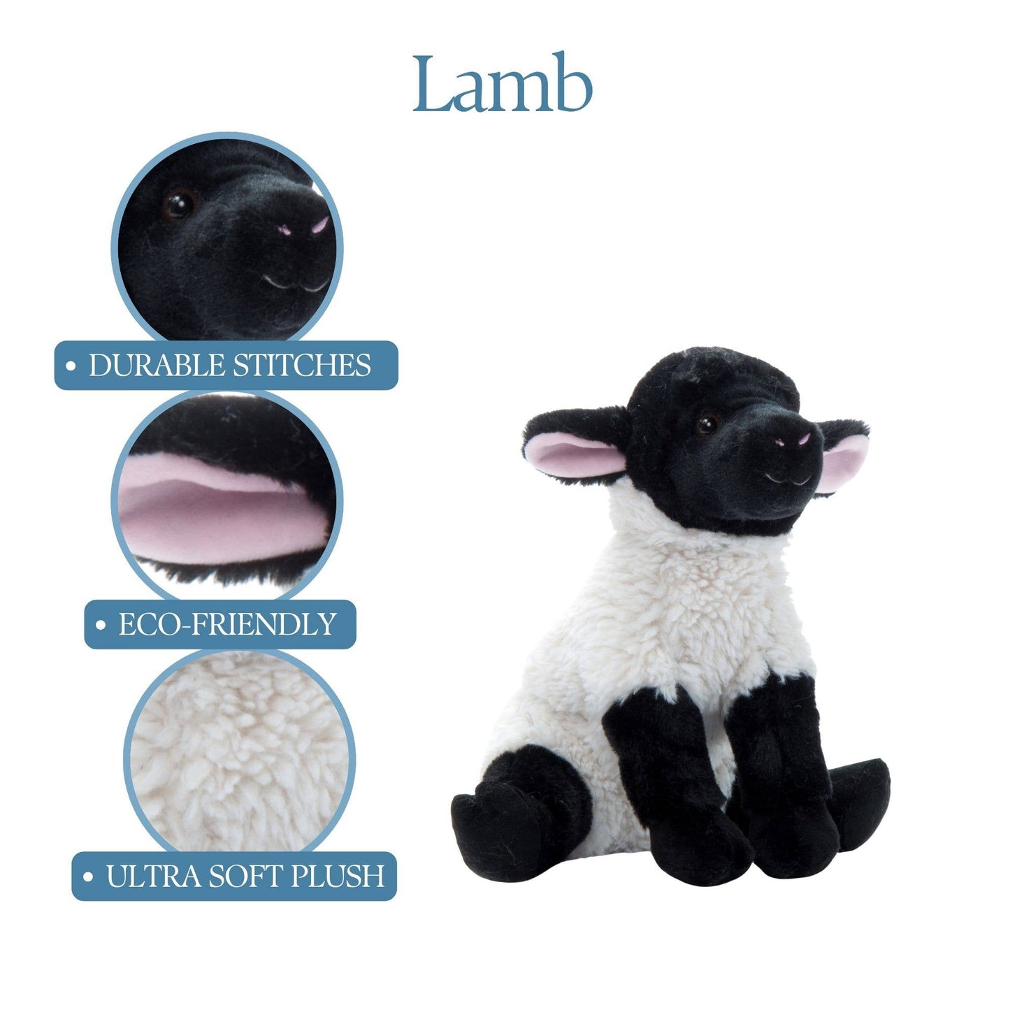 The Petting Zoo - 12" (28cm) Wild Onez Lamb / Sheep