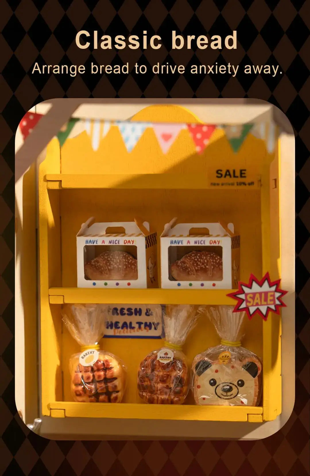 Hands Craft - DIY Miniature House Kit: Becka's Baking House
