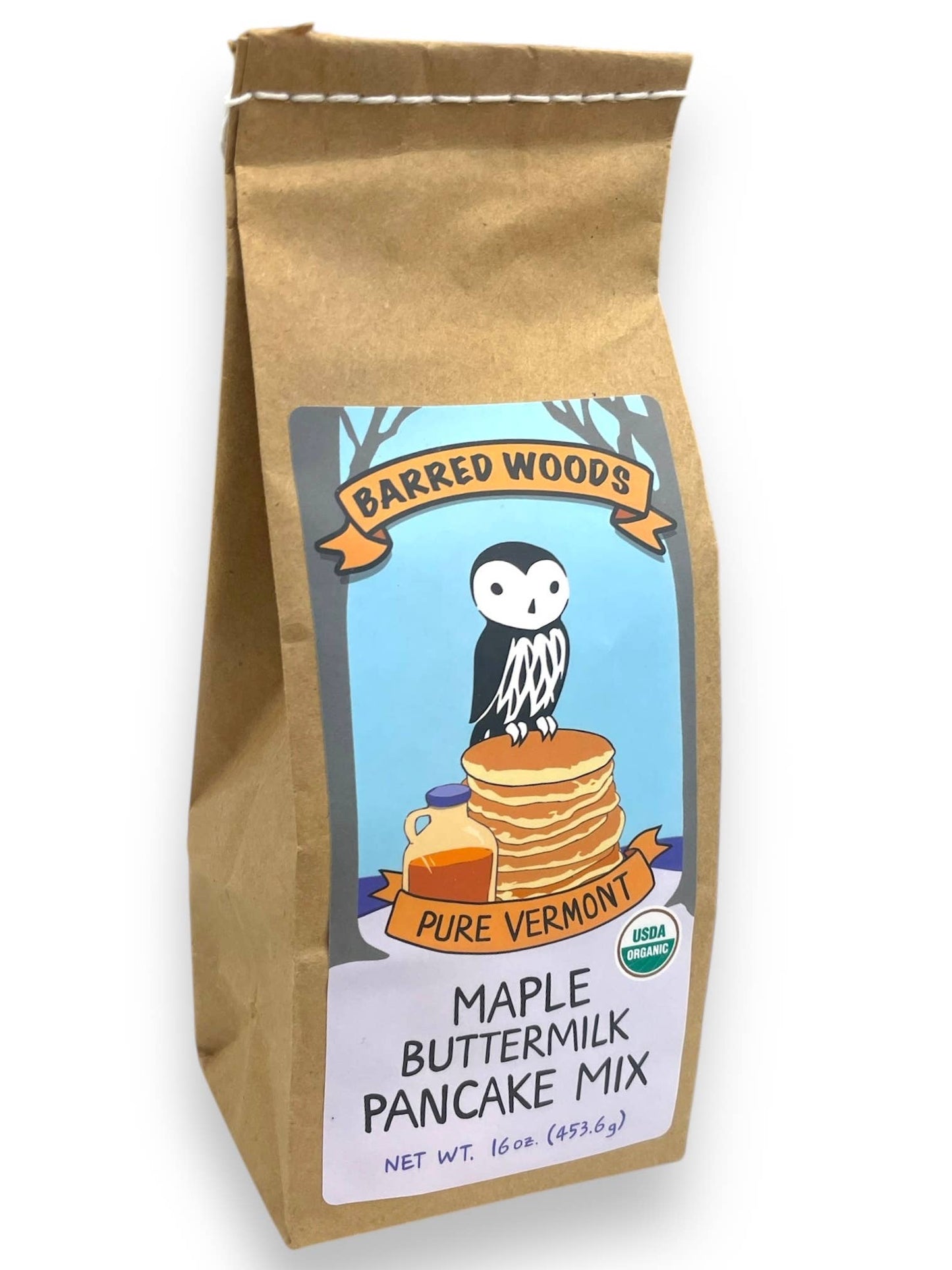 Barred Woods Maple - Organic Maple Buttermilk Pancake Mix