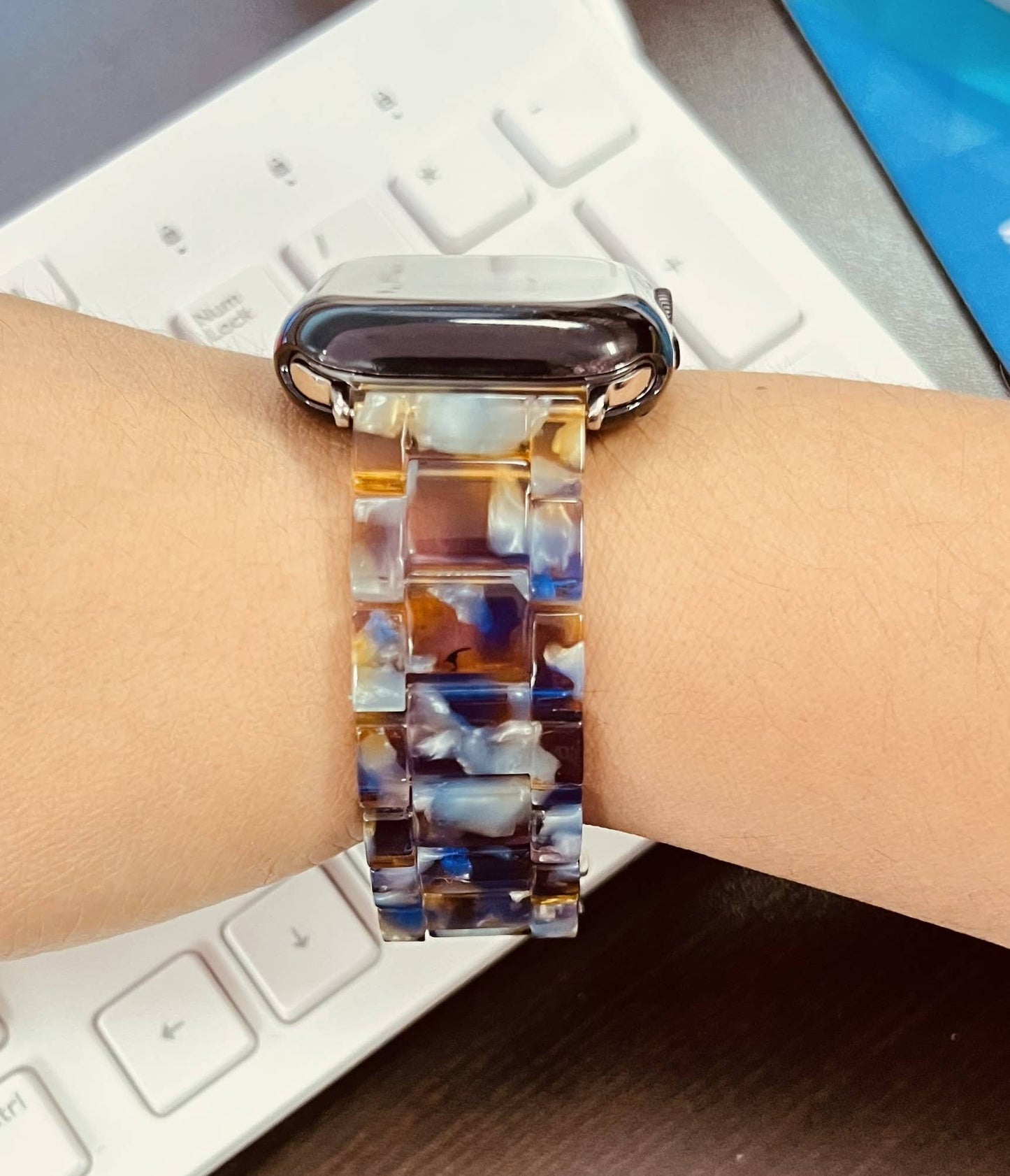 ShopTrendsNow - Resin Bracelet Light Weight Bands for Apple Watch