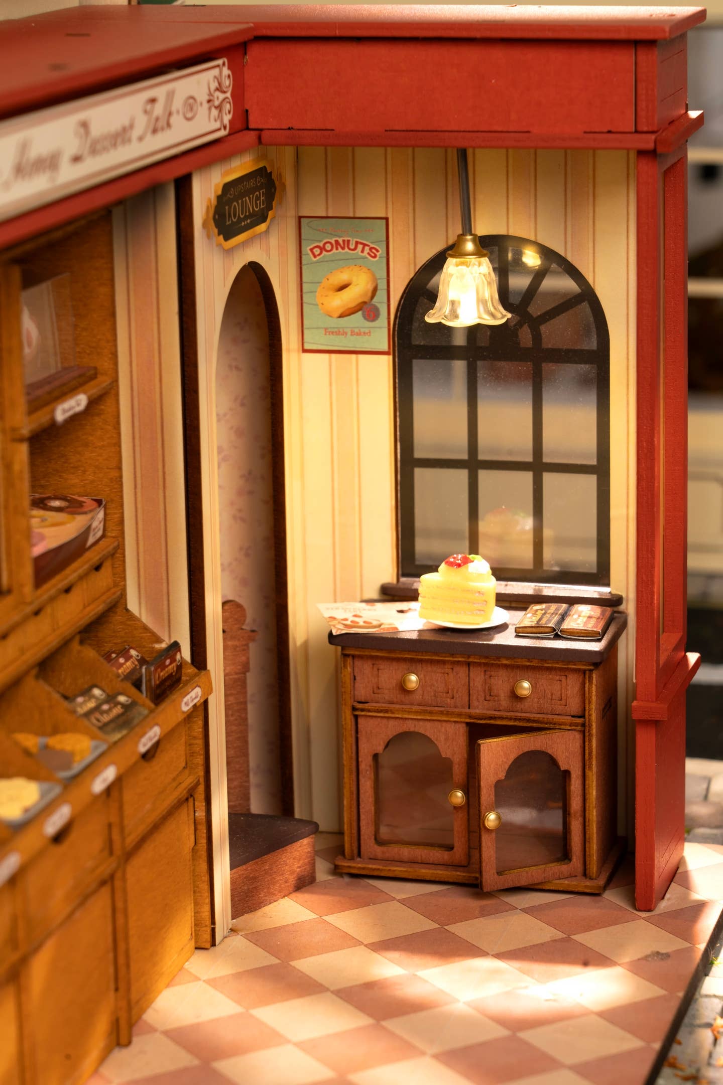 Hands Craft - DIY Miniature House Kit: Honey Dessert Talk