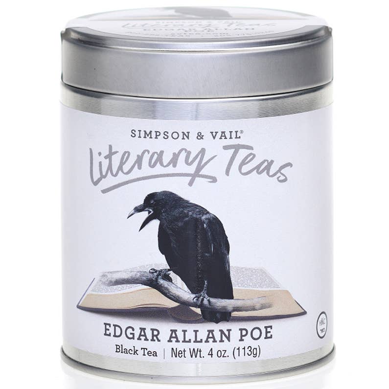 Simpson & Vail - Edgar Allan Poe’s Black Tea Blend - 4 Ounce Tin