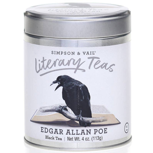 Simpson & Vail - Edgar Allan Poe’s Black Tea Blend - 4 Ounce Tin