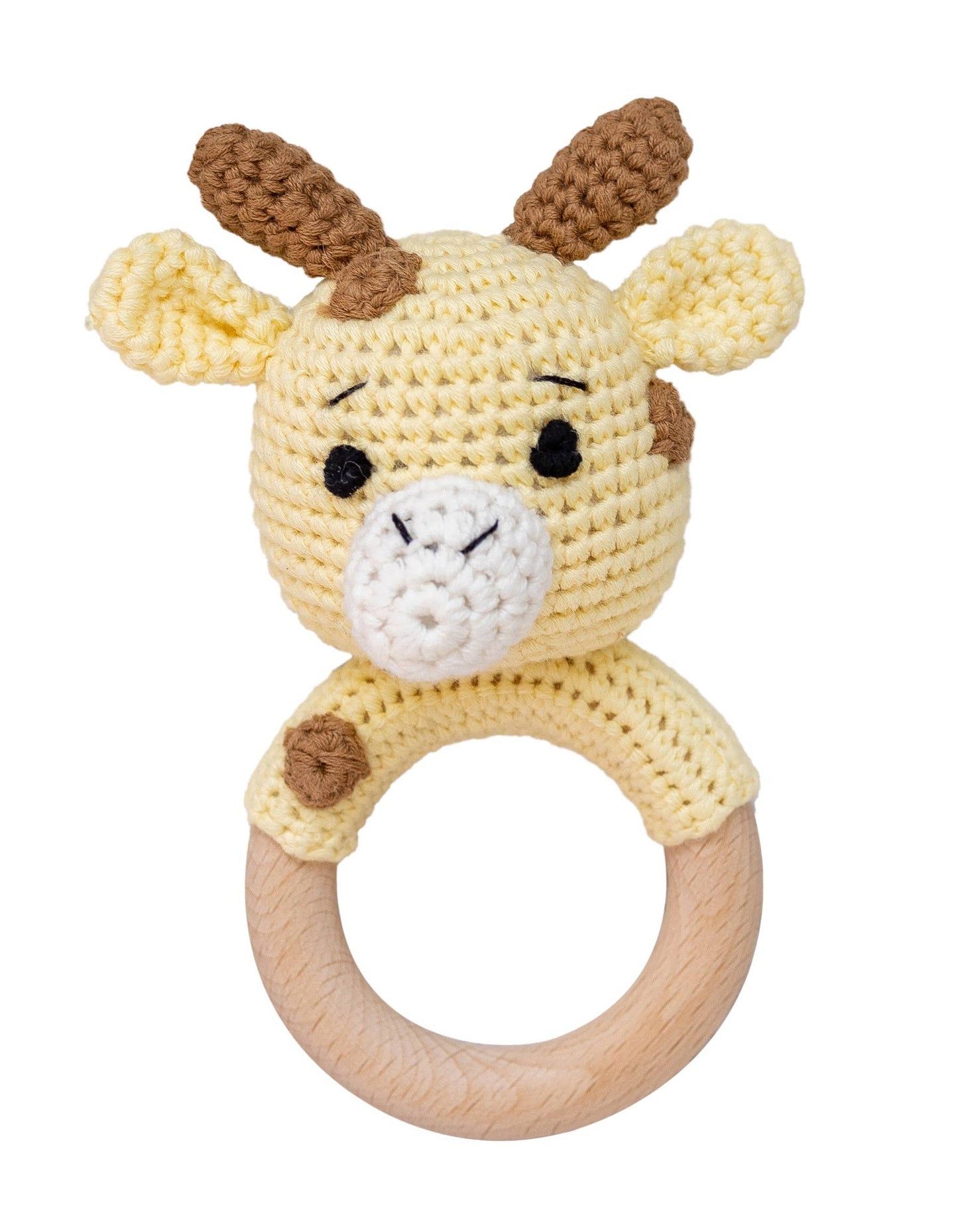 Wonderjoys Baby Co - Animal Hand Crochet Rattles - Classic Collection