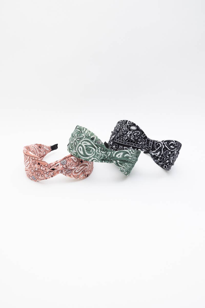 Leto Accessories - Paisley Summer Headband 🌞