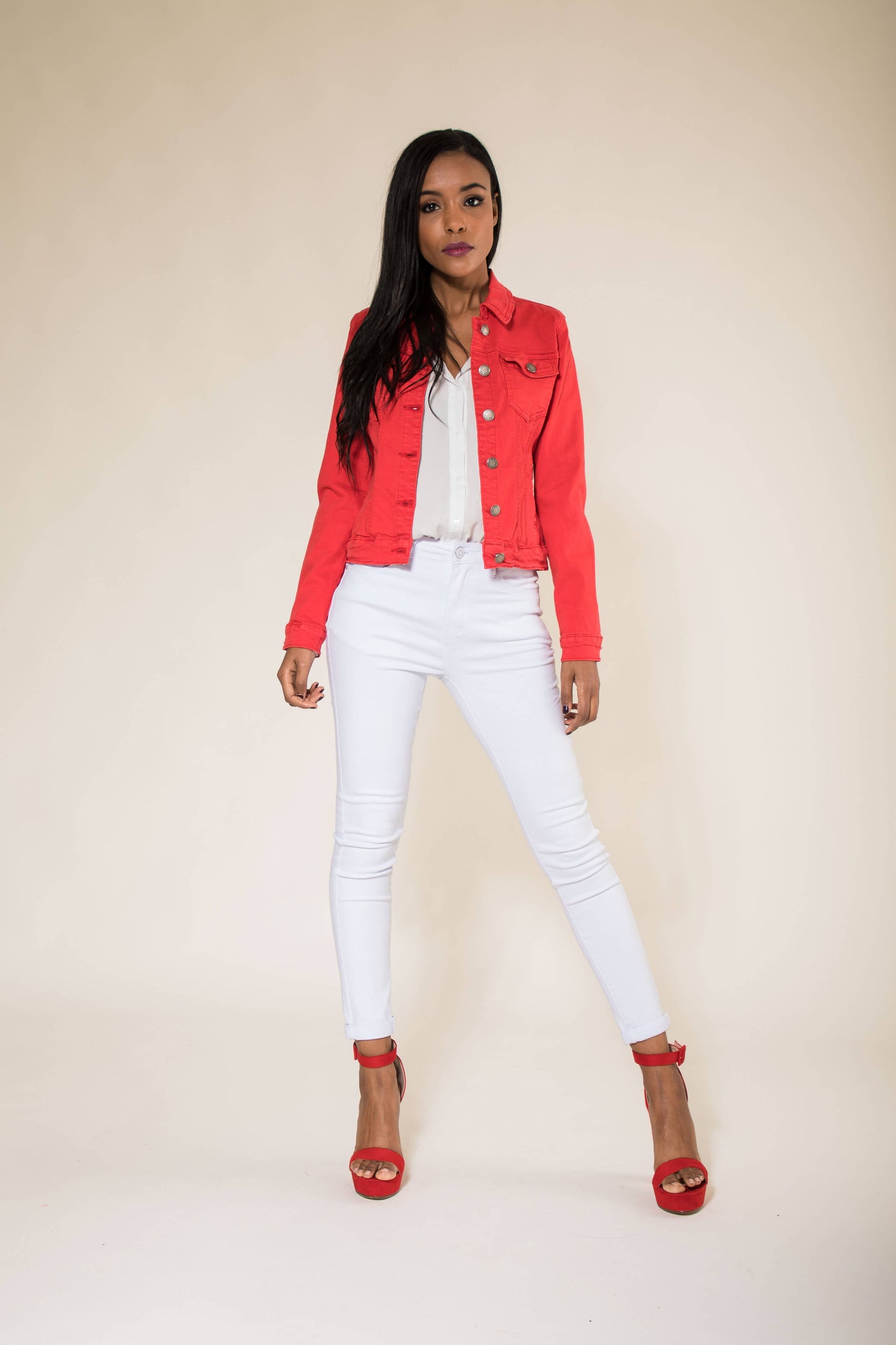 Nina Carter - Stretch fitted jacket Color J212A