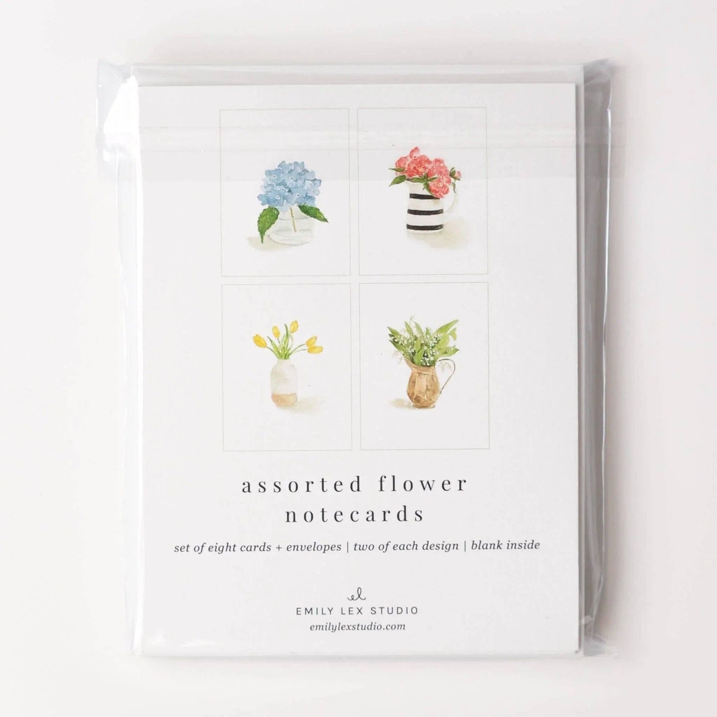 emily lex studio - Flower assorted notecard set