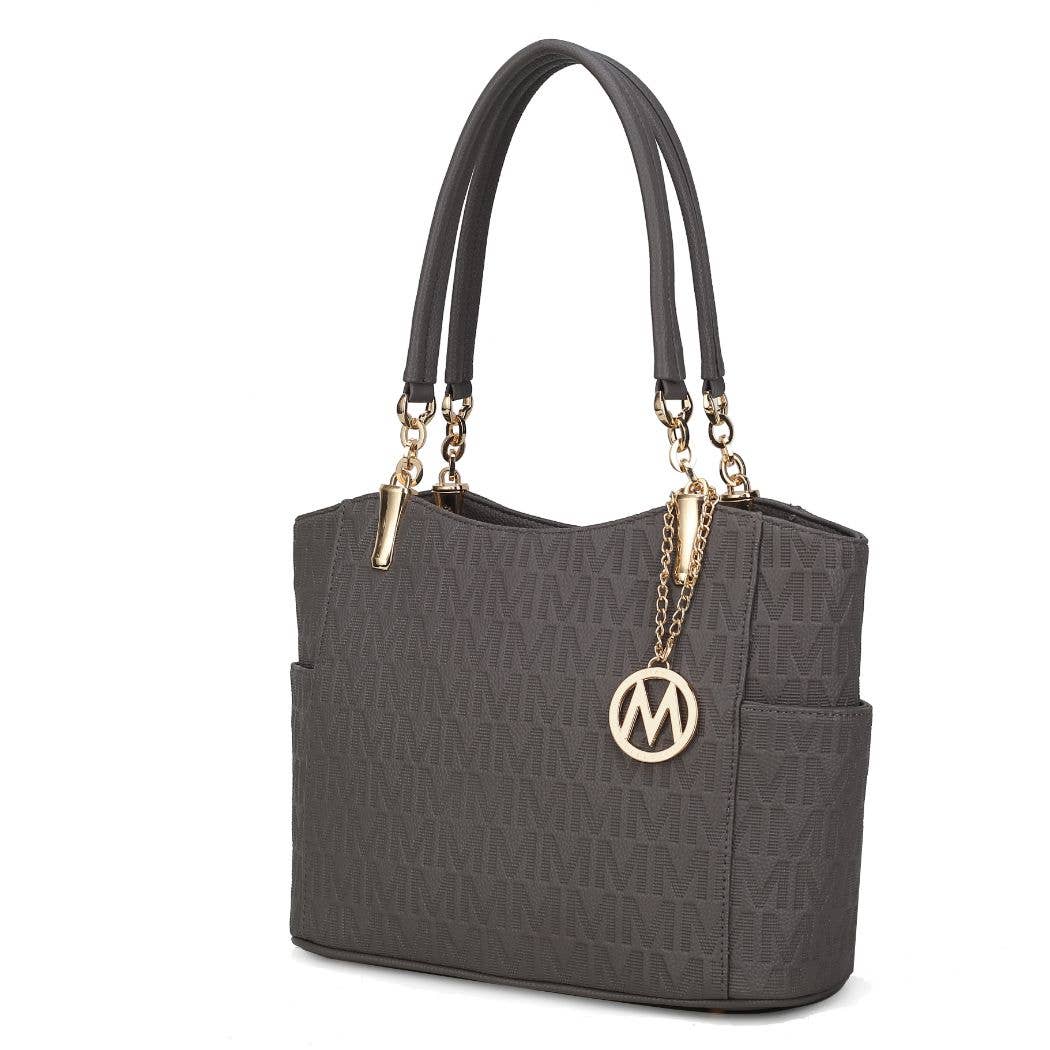 MKF Collection - MKF Malika M Signature Vegan Leather Satchel Bag by Mia K