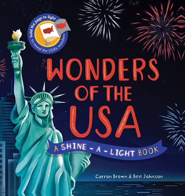 EDC Publishing - Shine-A-Light, Wonders of the USA