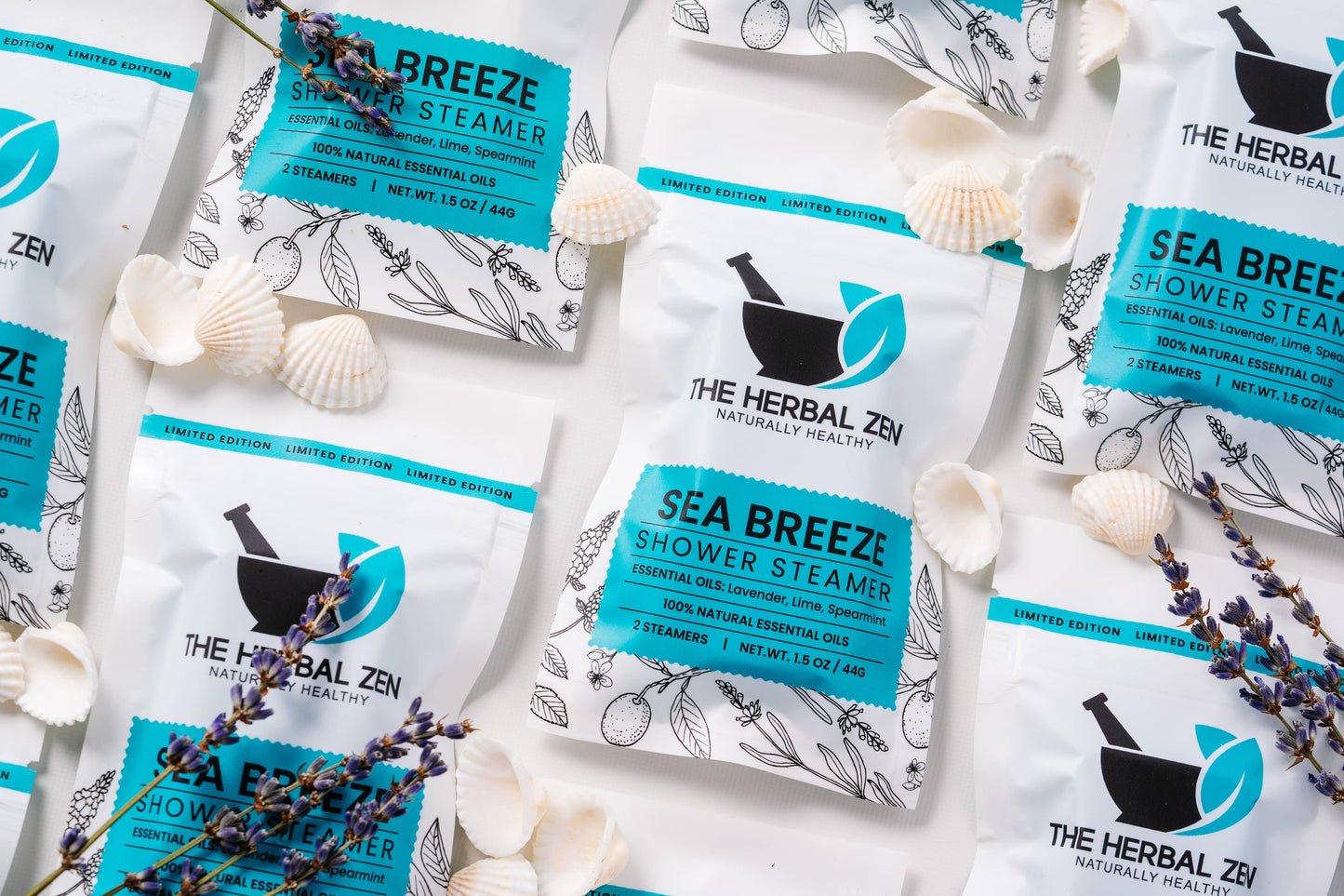 The Herbal Zen - Seasonal Shower Steamer Favors | Handmade in the USA