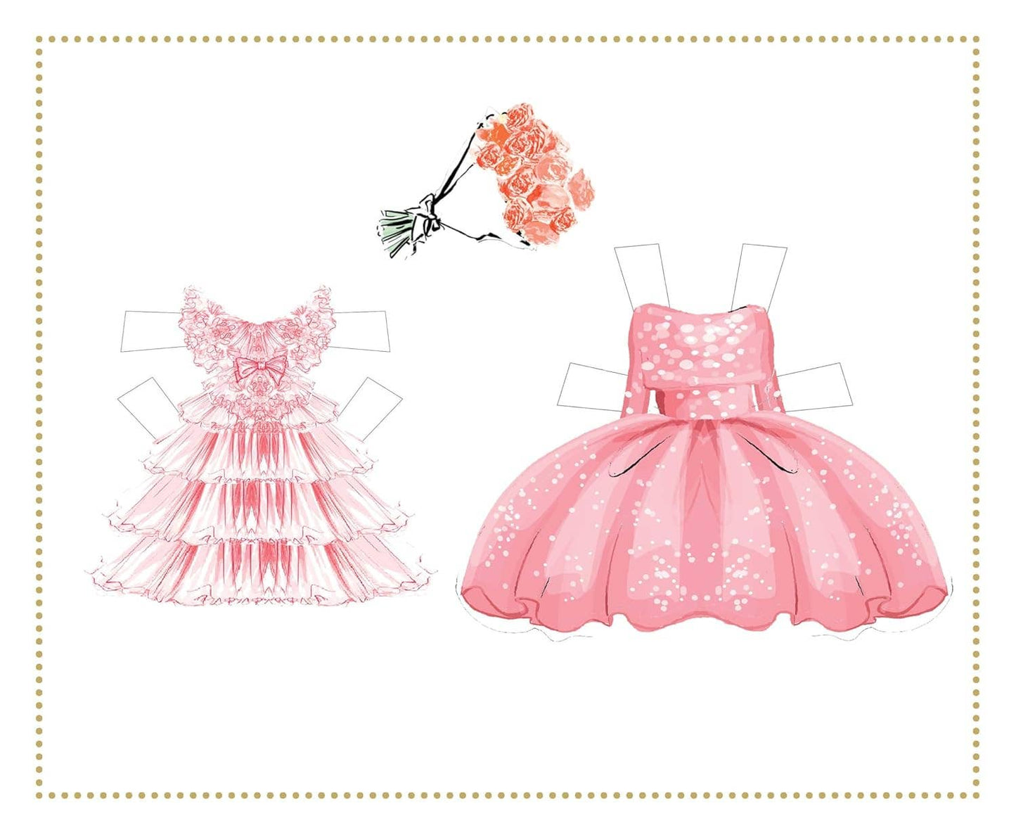 Chronicle Books - Dress Up Claris! Paper Doll Set