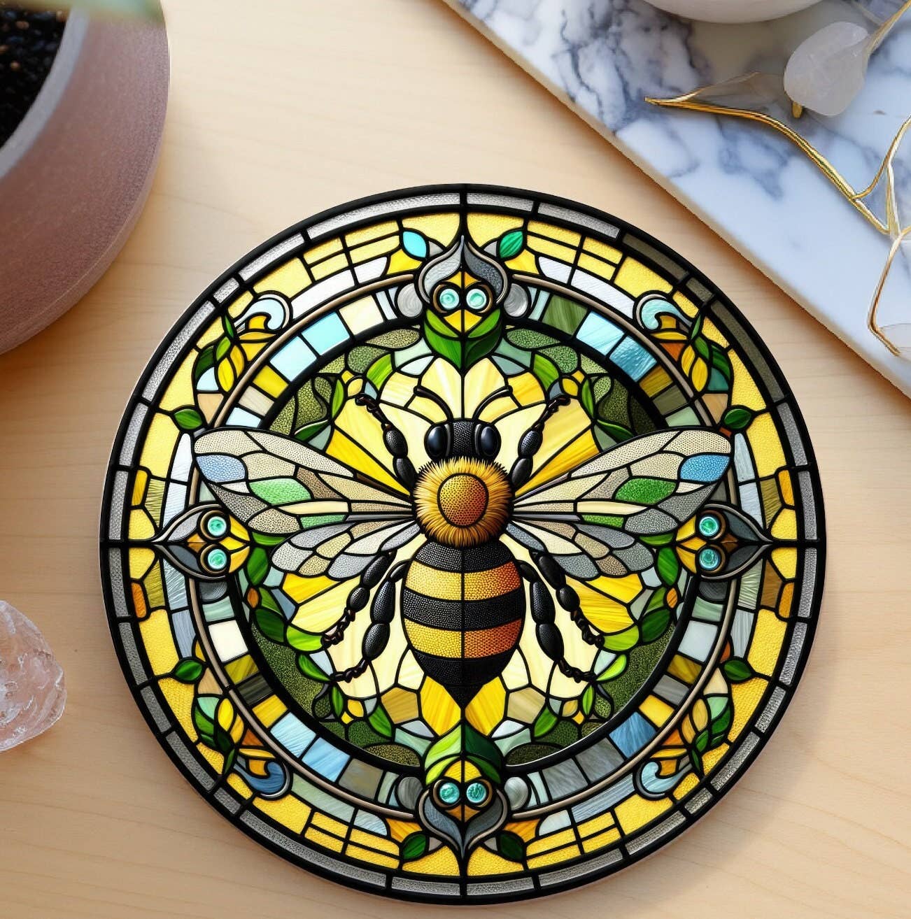 Fernville Creations - Nature-Inspired Ceramic Coasters for Nature Lovers