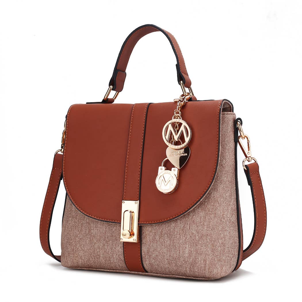 MKF Collection - Maren Vegan Leather Women’s Shoulder Bag by Mia K