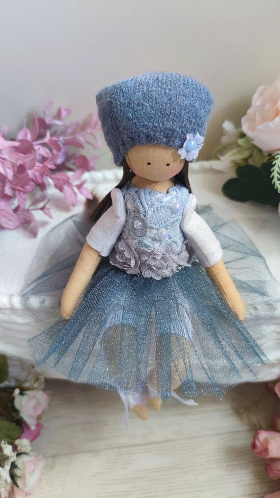 ChernikovaNataliya - Doll Cotton, Handmade Doll, Fabric Doll, Rag Doll,