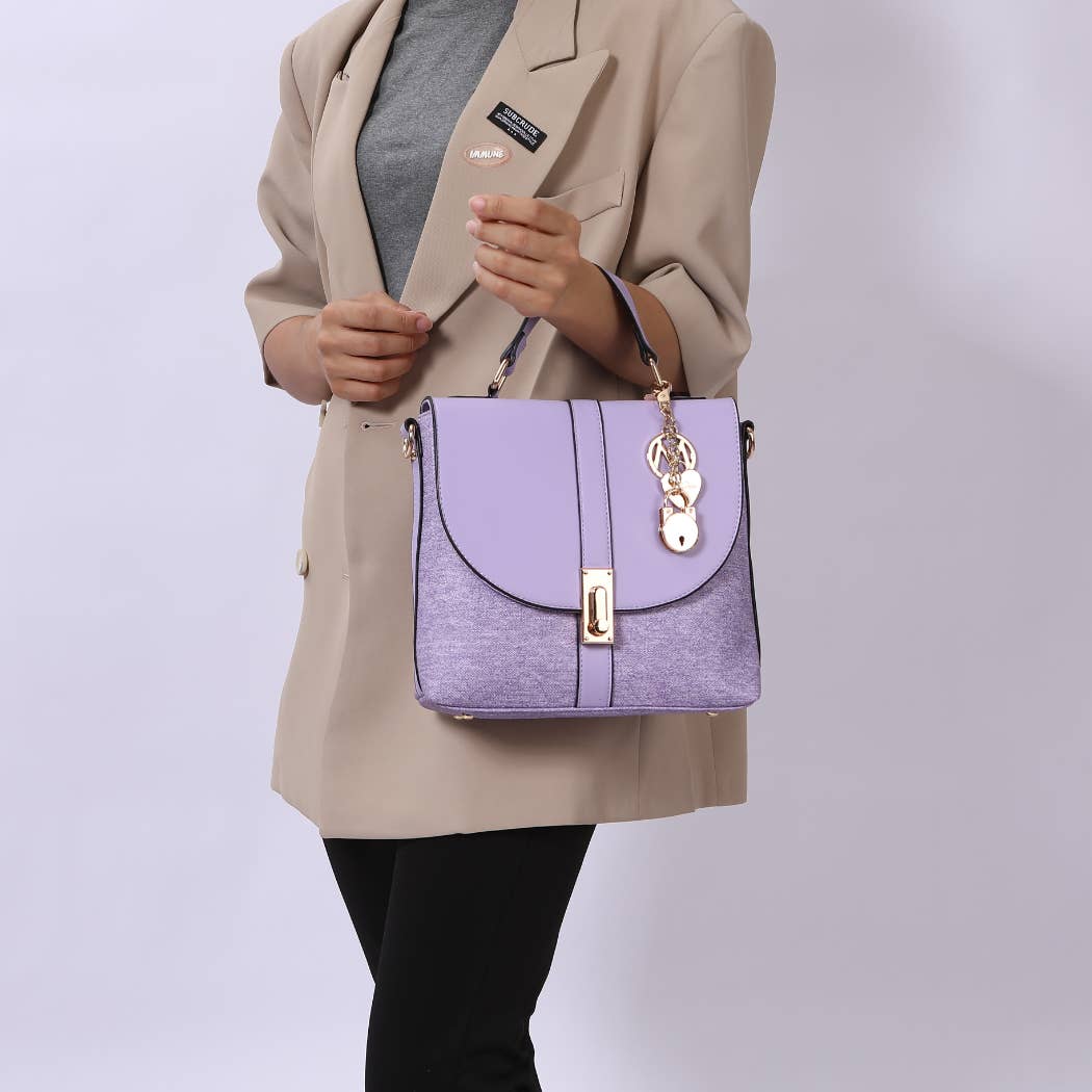 MKF Collection - Maren Vegan Leather Women’s Shoulder Bag by Mia K
