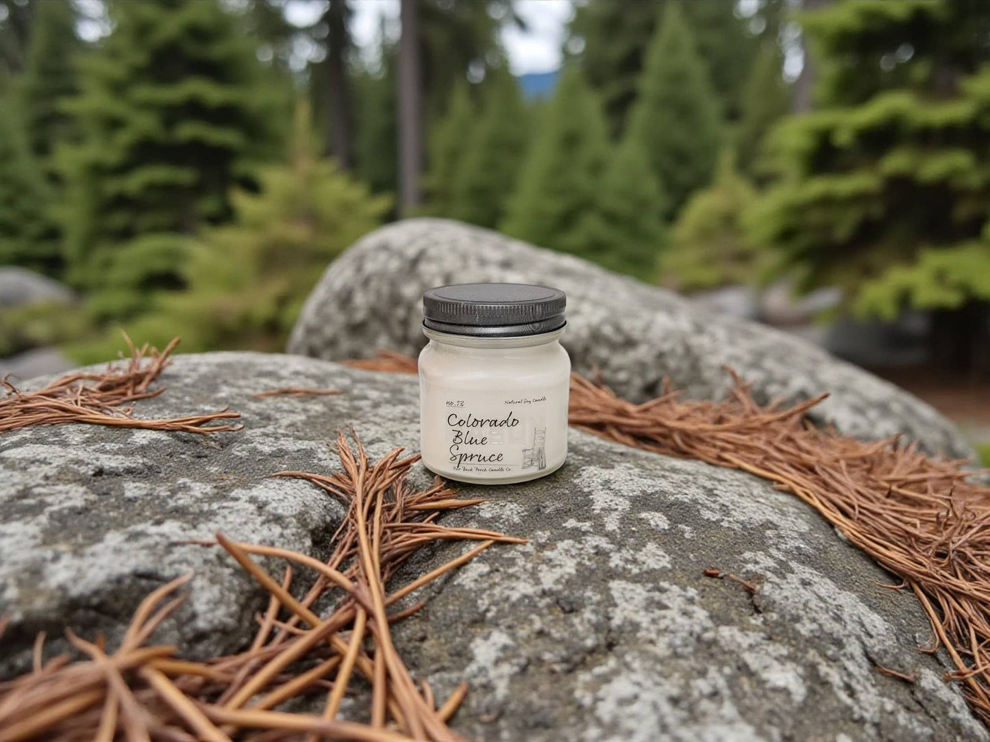 Back Porch Candle Co - Colorado Blue Spruce | Soy Candle | Colorado Made