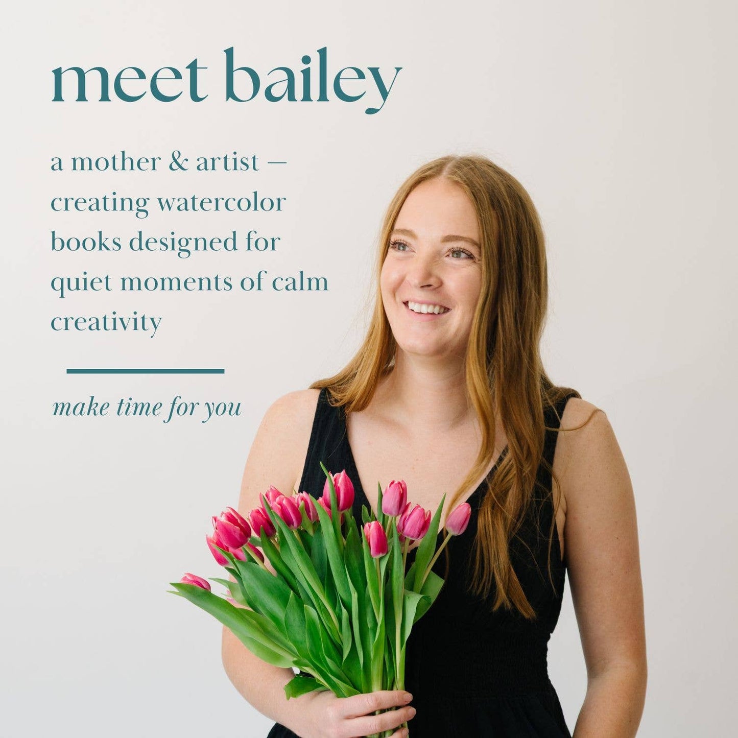 bailey rae studio - A little bit of summer - mini watercoloring book
