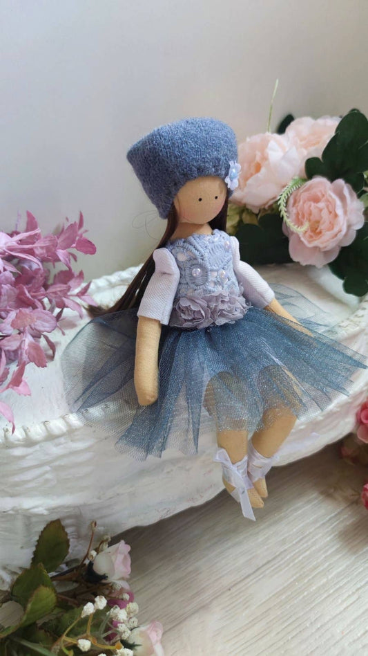 ChernikovaNataliya - Doll Cotton, Handmade Doll, Fabric Doll, Rag Doll,