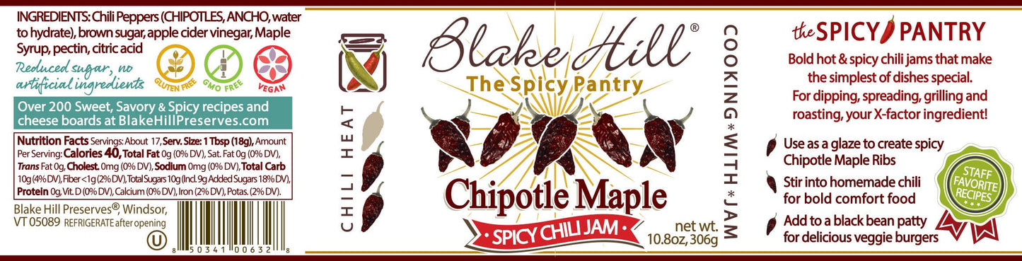 Blake Hill Preserves - Chipotle & Maple Spicy Chili Jam