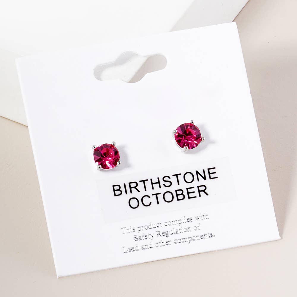 Sensibling Corp. - Birthstone Stud Earrings