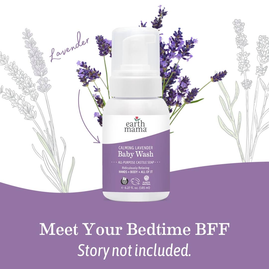 Earth Mama Organics - Calming Lavender Castile Baby Wash