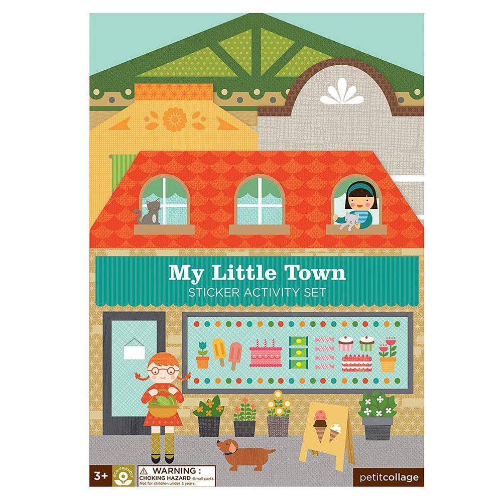 Chronicle Books - My Little Town Sticker Activity Set