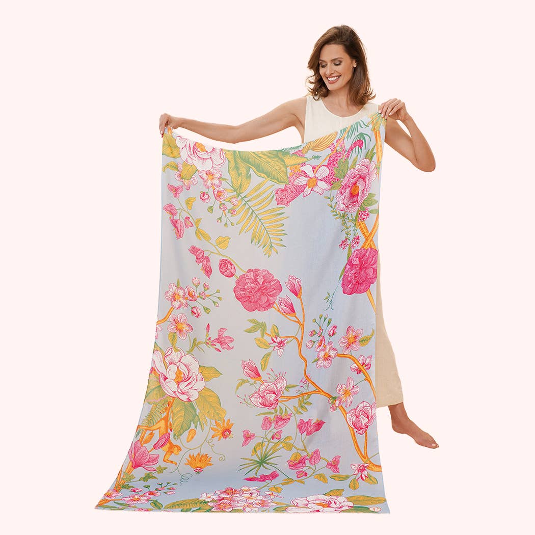 Powder Design inc - US - Printed Floral Jungle Scarf - Lavender