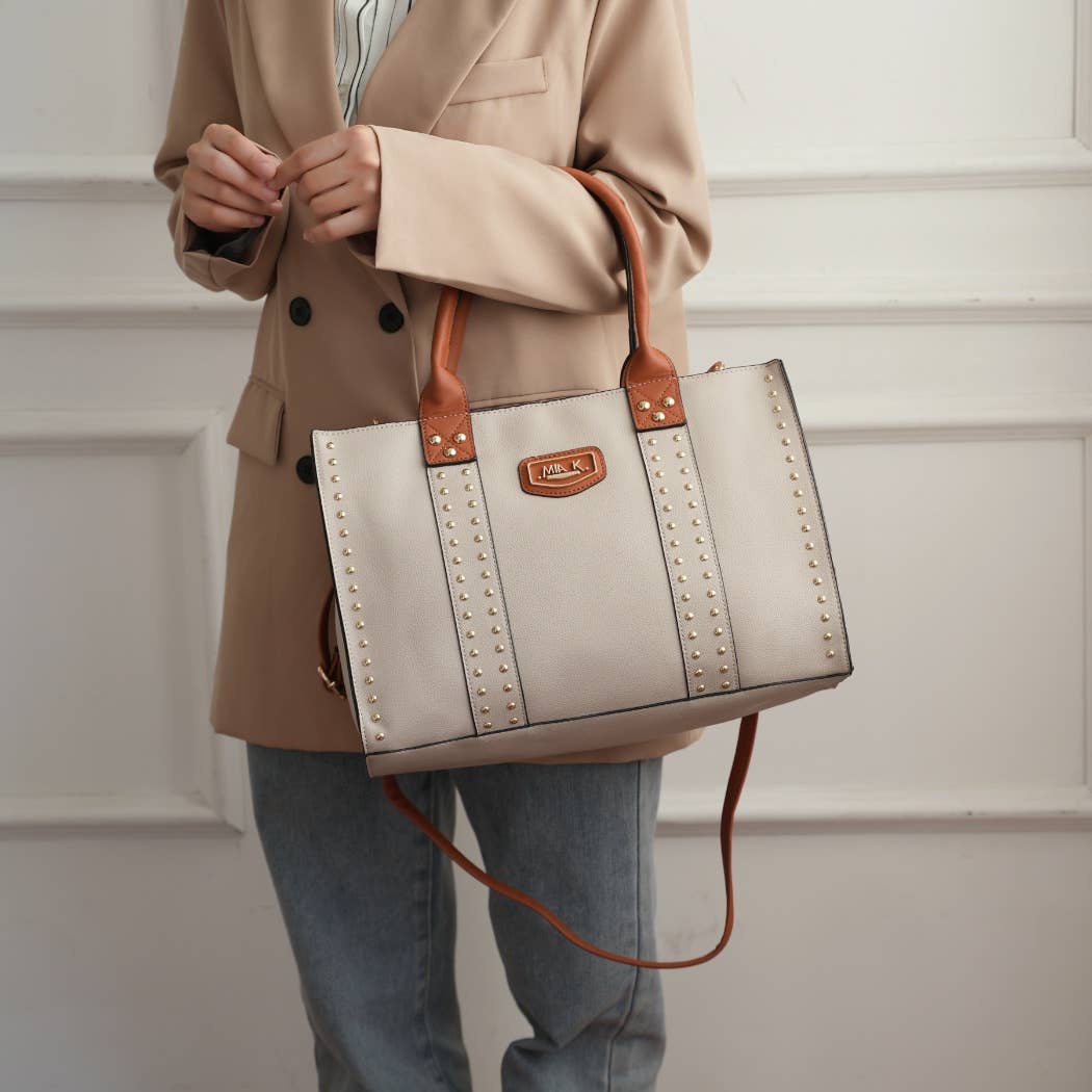 MKF Collection - MKF Davina Tote Handbag and Wallet Vegan Leather Women
