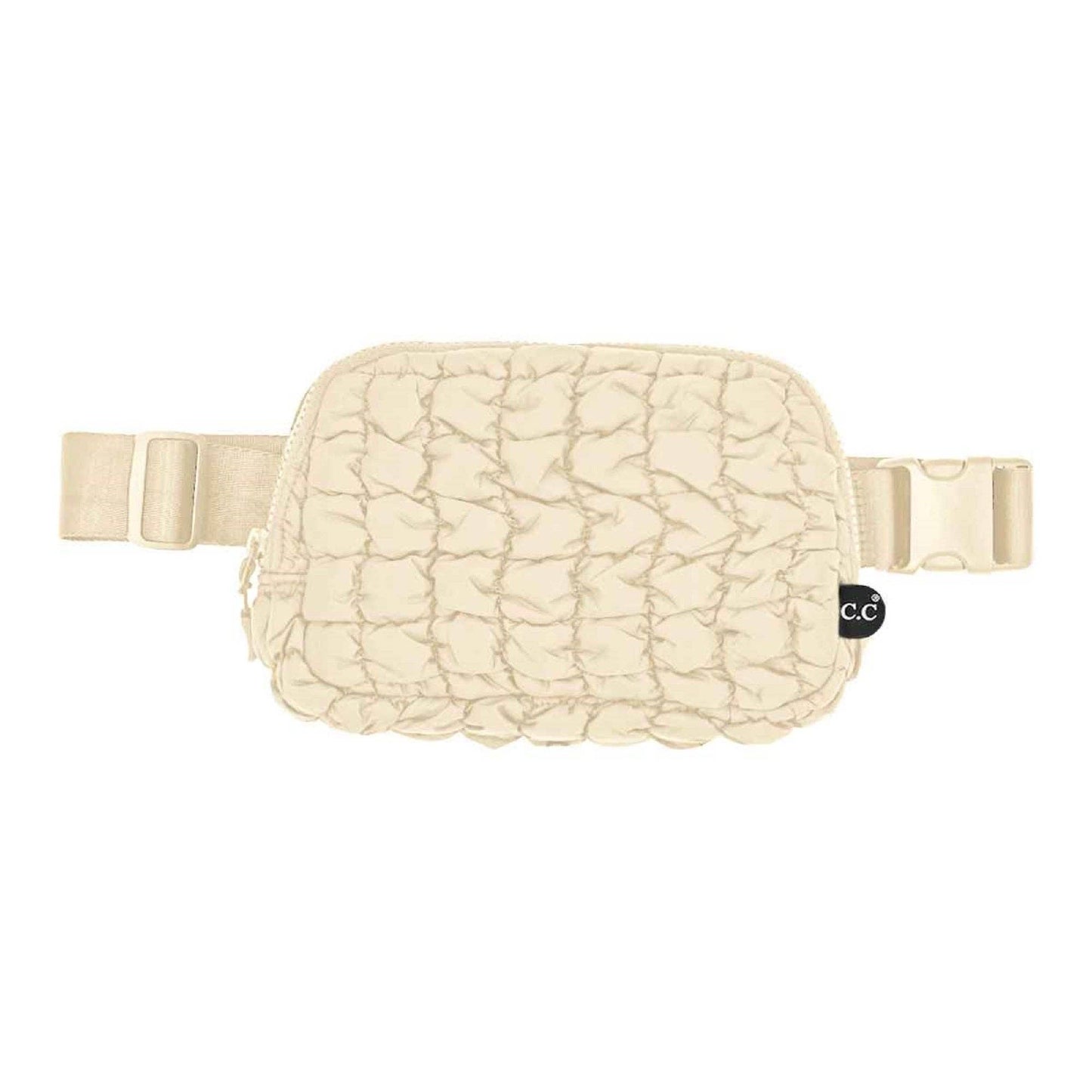 MiMi Wholesale - BGS0064 Tina Puffer Quilted Fanny Pack