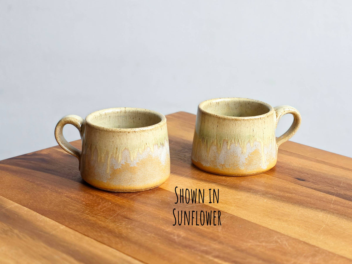 Dock 6 Pottery - Cafe Cup - Mini Mug - Made to Order