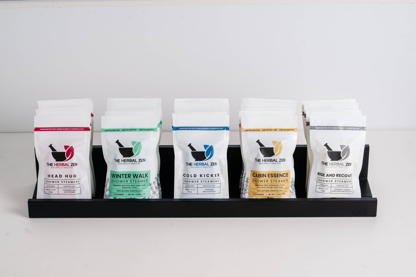 The Herbal Zen - Fall & Winter Shower Steamers - $5 Cozy Stocking Stuffer