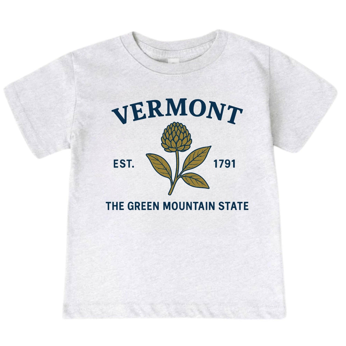 EnjoyMyDesign - Vermont Red Clover Floral Kids T-Shirt or Onesie