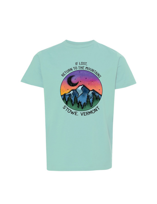 MT Brand Apparel - If Lost Return To - Custom - Toddler Short Sleeve Crew Tee