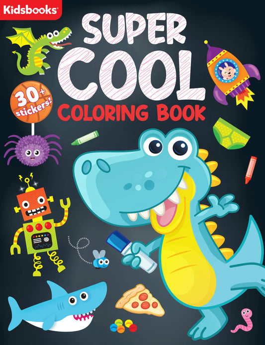 Kidsbooks Publishing - Super Cool Coloring Book