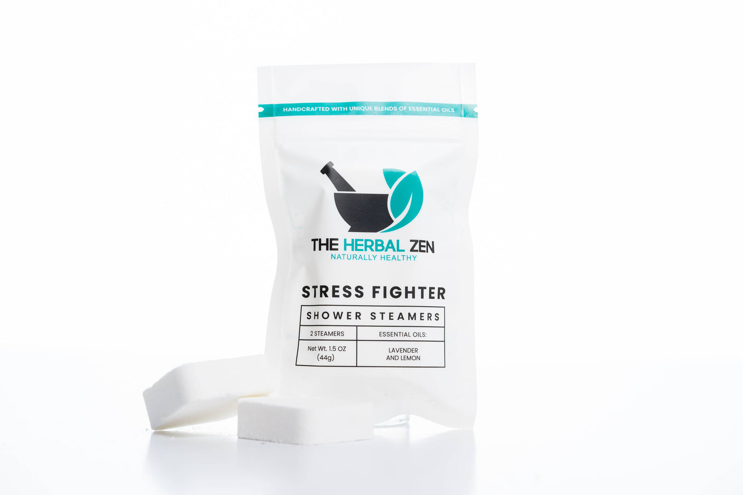 The Herbal Zen - Dye-Free Shower Steamer Minis – Essential Oil (2-Pack)