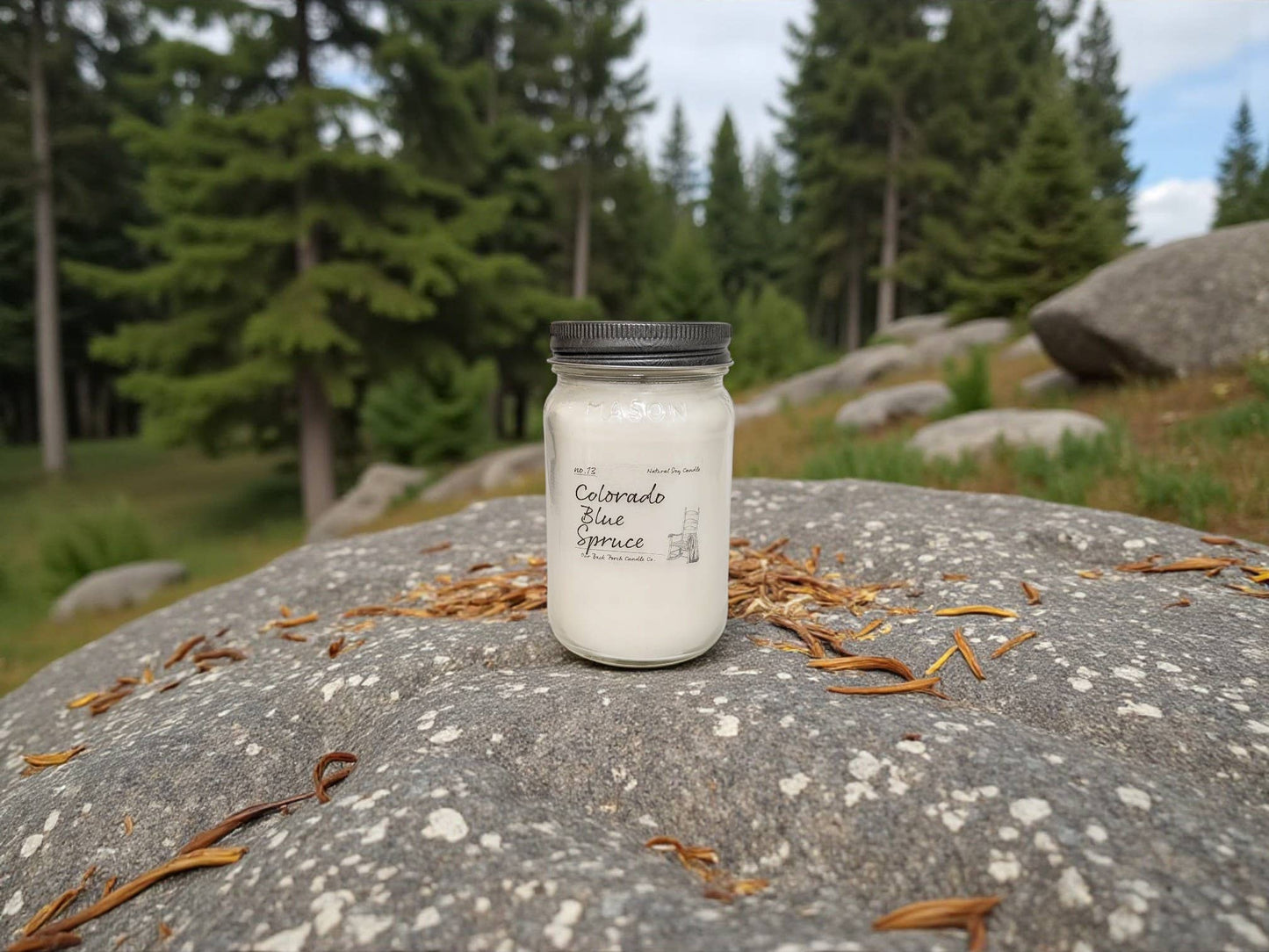 Back Porch Candle Co - Colorado Blue Spruce | Soy Candle | Colorado Made