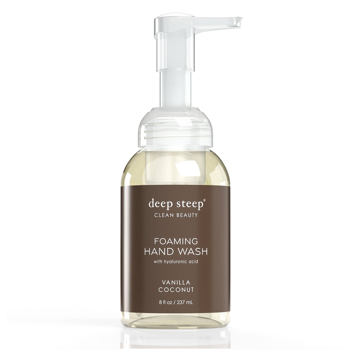 Deep Steep Clean Beauty - Foaming Hand Wash - Vanilla Coconut 8oz