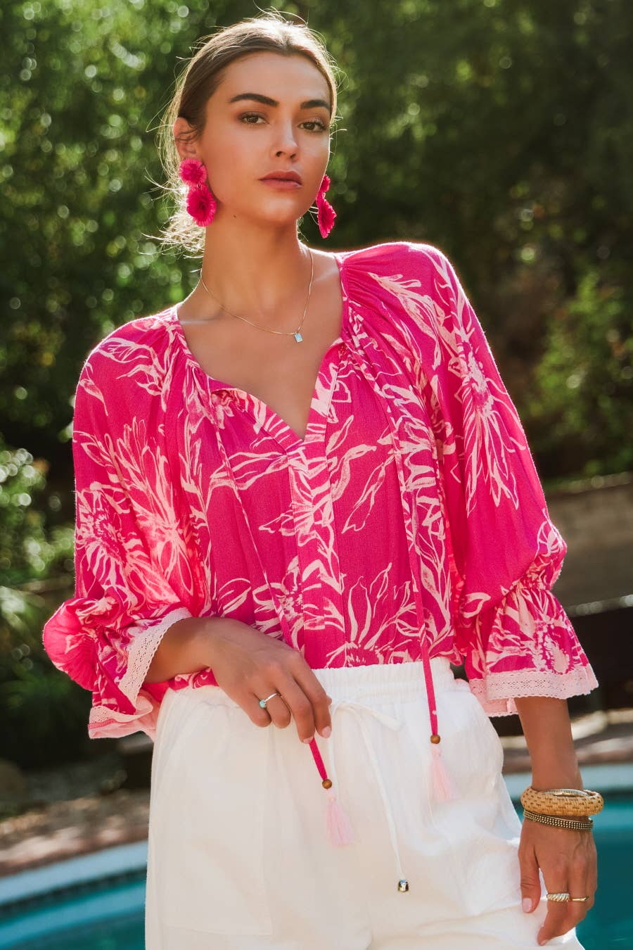 Oddi - Floral Printed Blouse