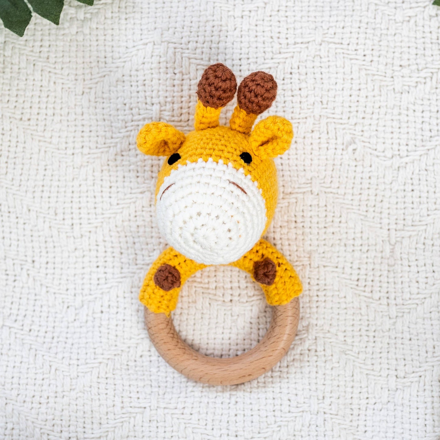 Wonderjoys Baby Co - Animal Hand Crochet Rattles - Safari Collection